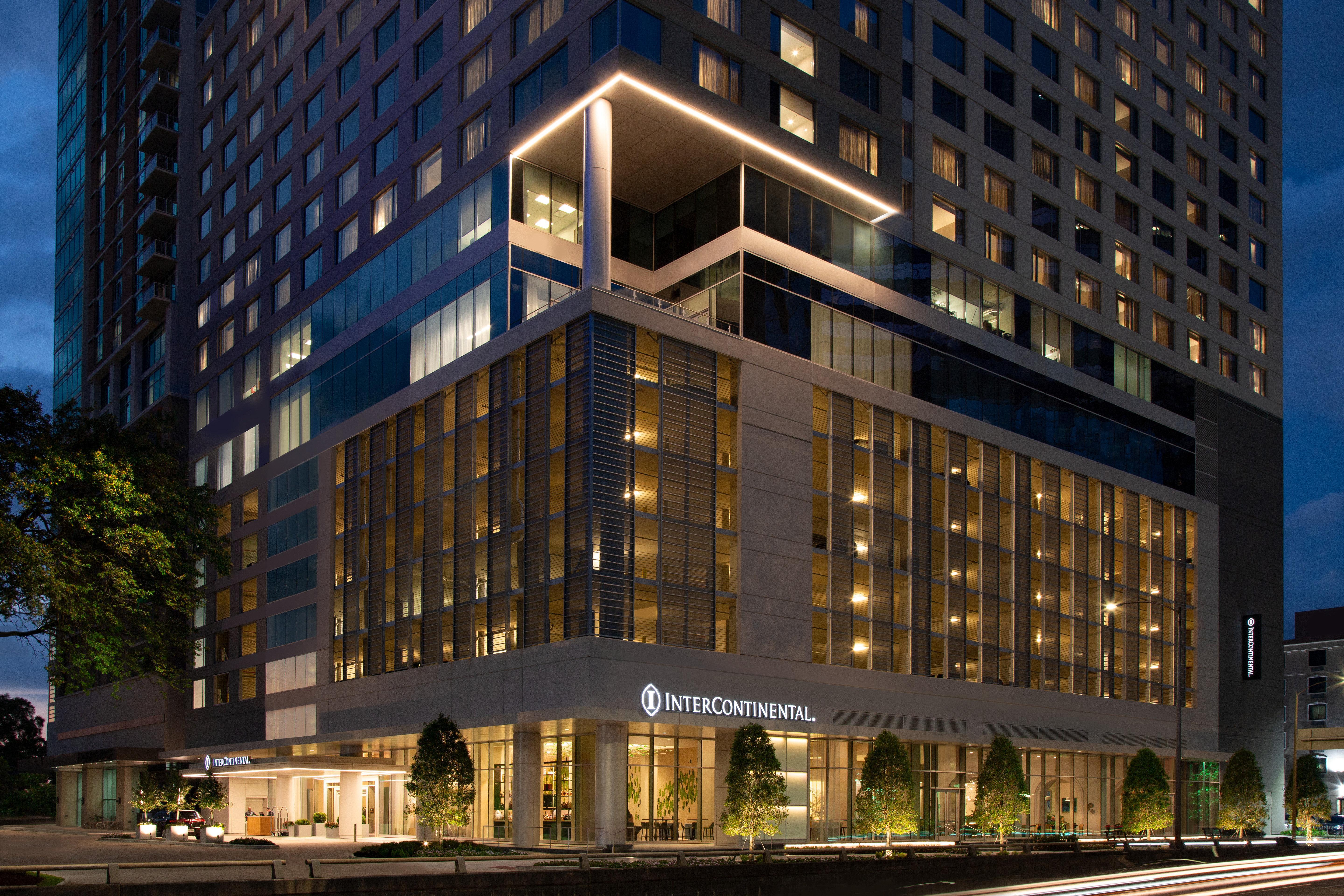 Intercontinental Houston By Ihg Hotel Bagian luar foto